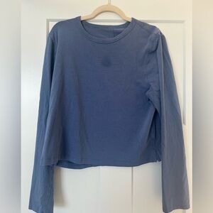 Lululemon long sleeve cotton shirt